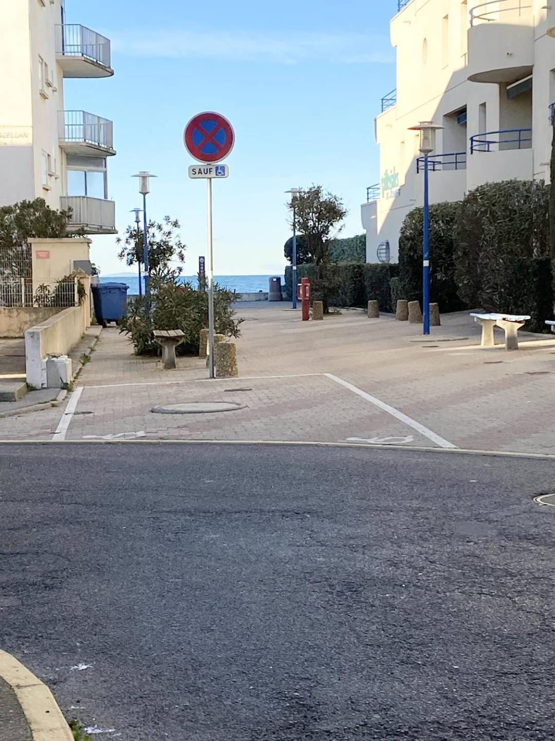 לה-גרו-דו-רואה As21512 - Studio Cabine Vue Mer Laterale Avec Parking Prive A 20M De La Plage מראה חיצוני תמונה
